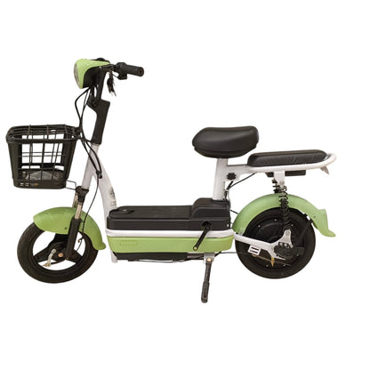 RockFlock W4 Two Seater Pedal Assisted E-Bike with Front Basket
