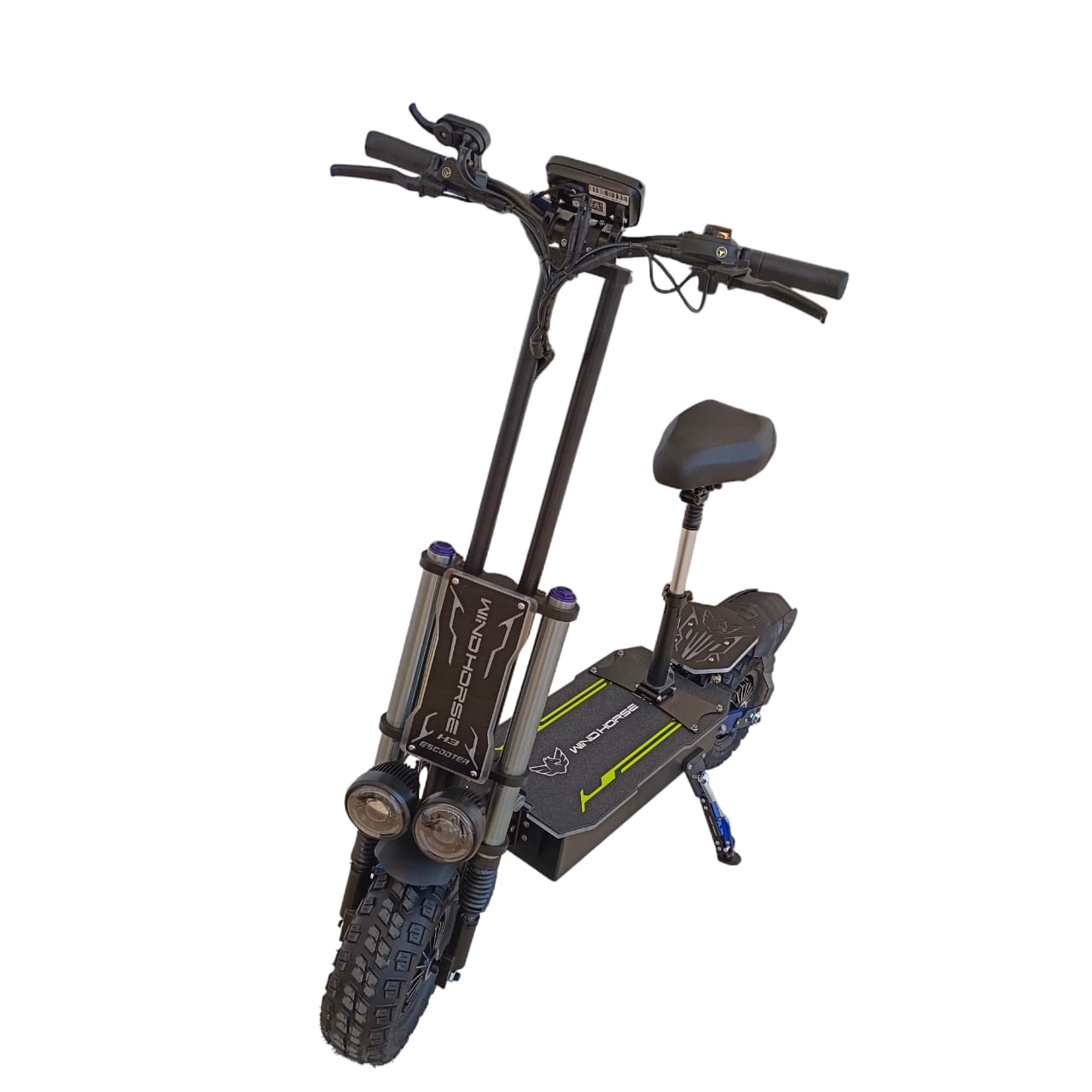 H3 Dual Motor Adventure E-Scooter with Hydraulic Brakes