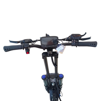 Display screen and handle bar with NFC Key