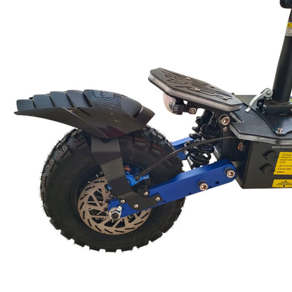 Rear wheel with disc brake