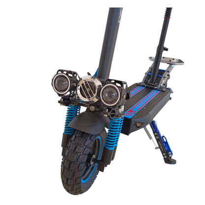 WindHorse H5 Plus dual LED headlights close-up