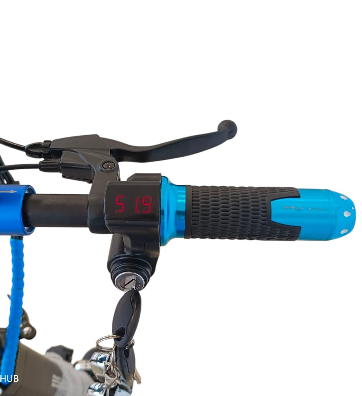 WindHorse H5 Right Throttle, Display & Ignition Key