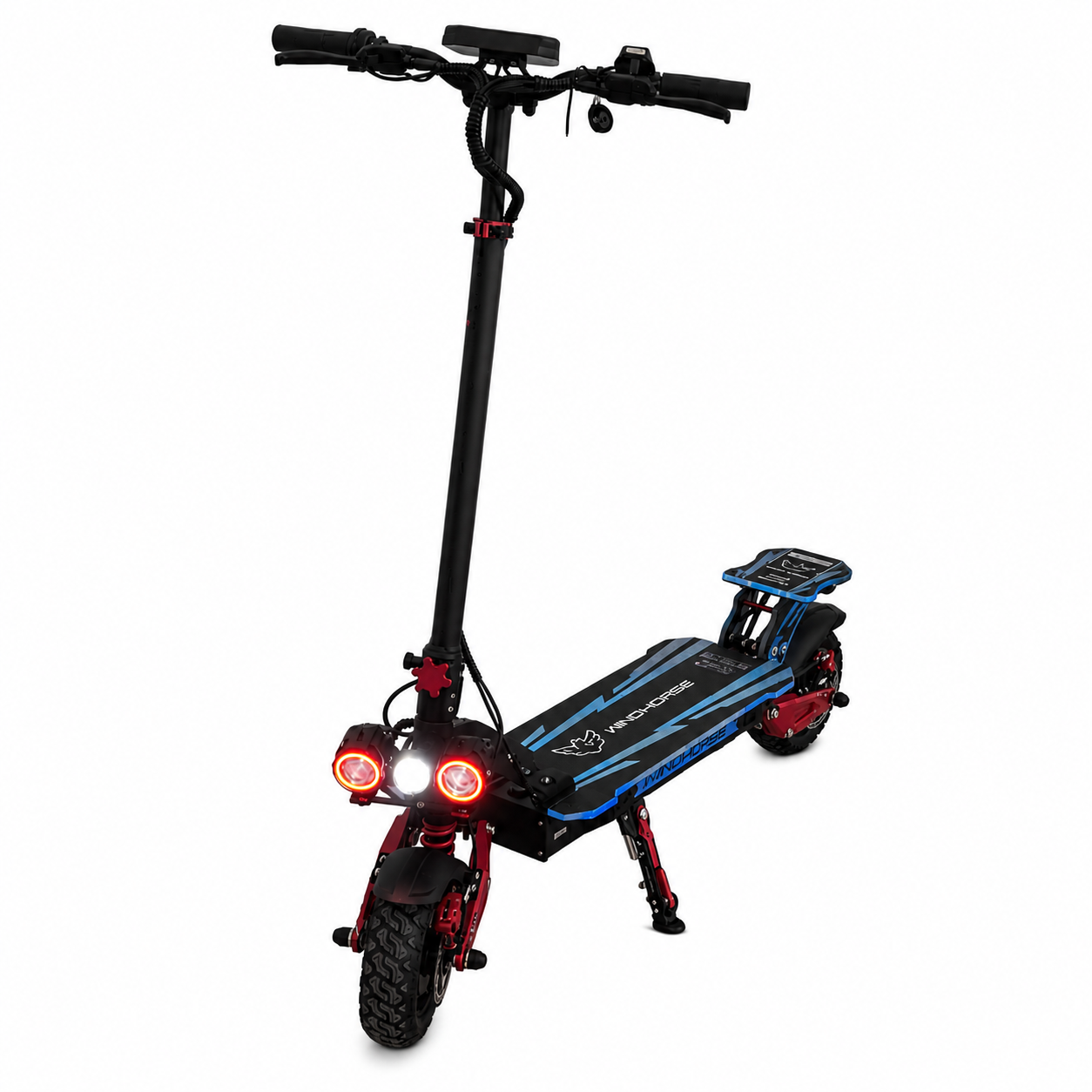 WindHorse H8 Dual Motor Adventure E-Scooter Angle View