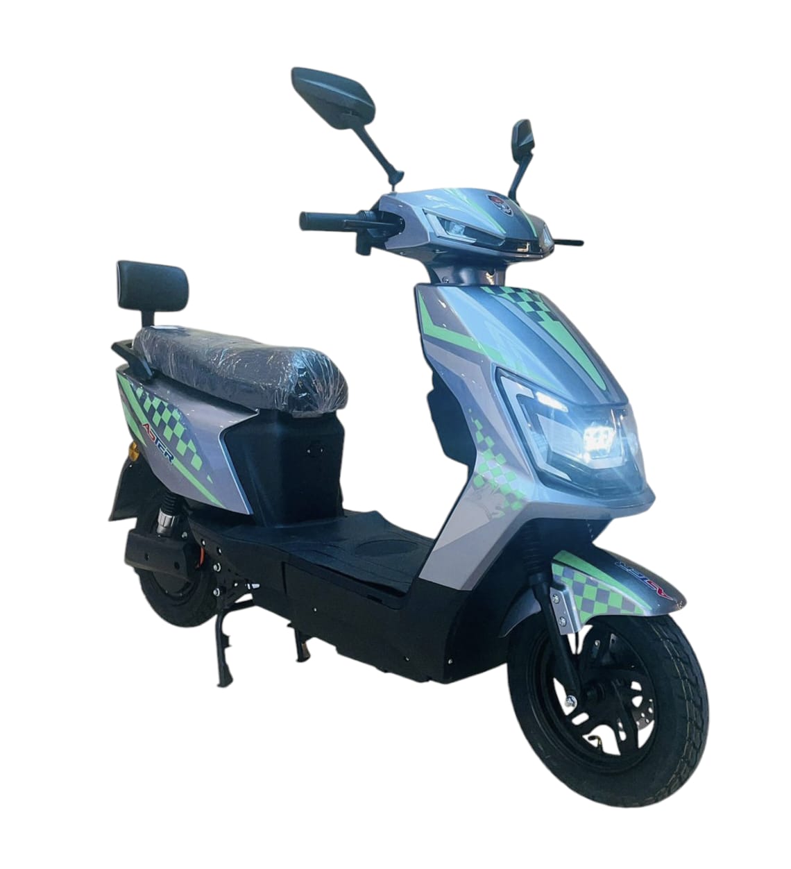 V1 Vespa Style Electric Scooter-Gray