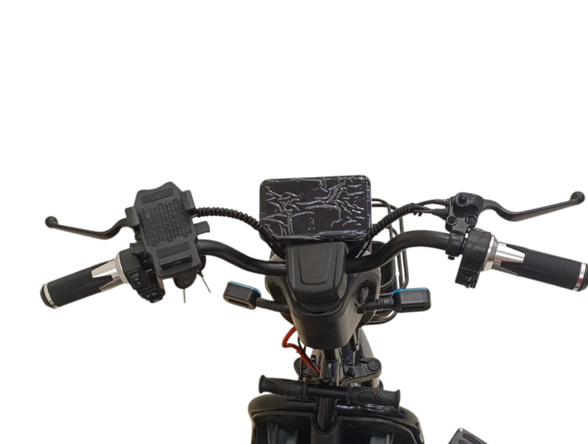 RockFlock W7 Electric Trike Handlebar, Digital Display & Mobile Phone Holder