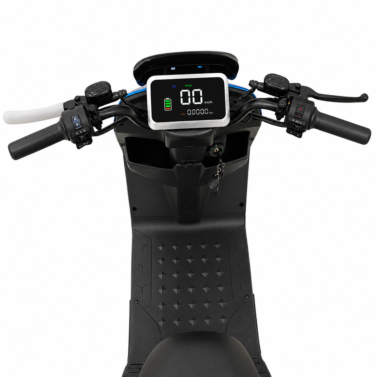 WindHorse M5 Pro LCD display and handlebar controls.
