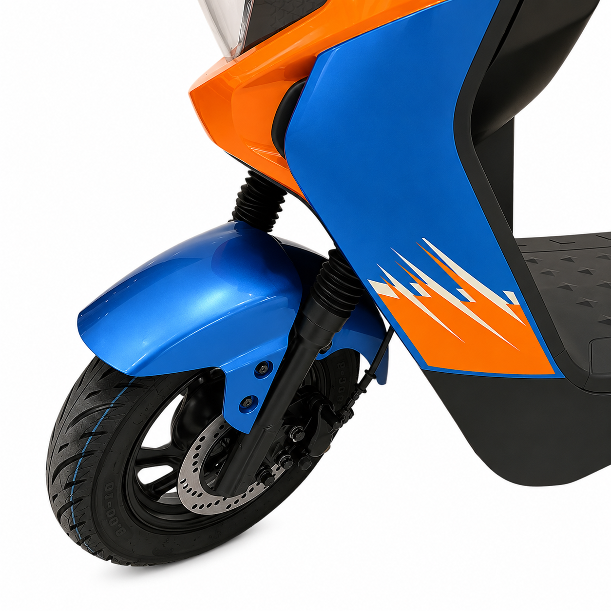 M5 Pro front suspension and disc brake view