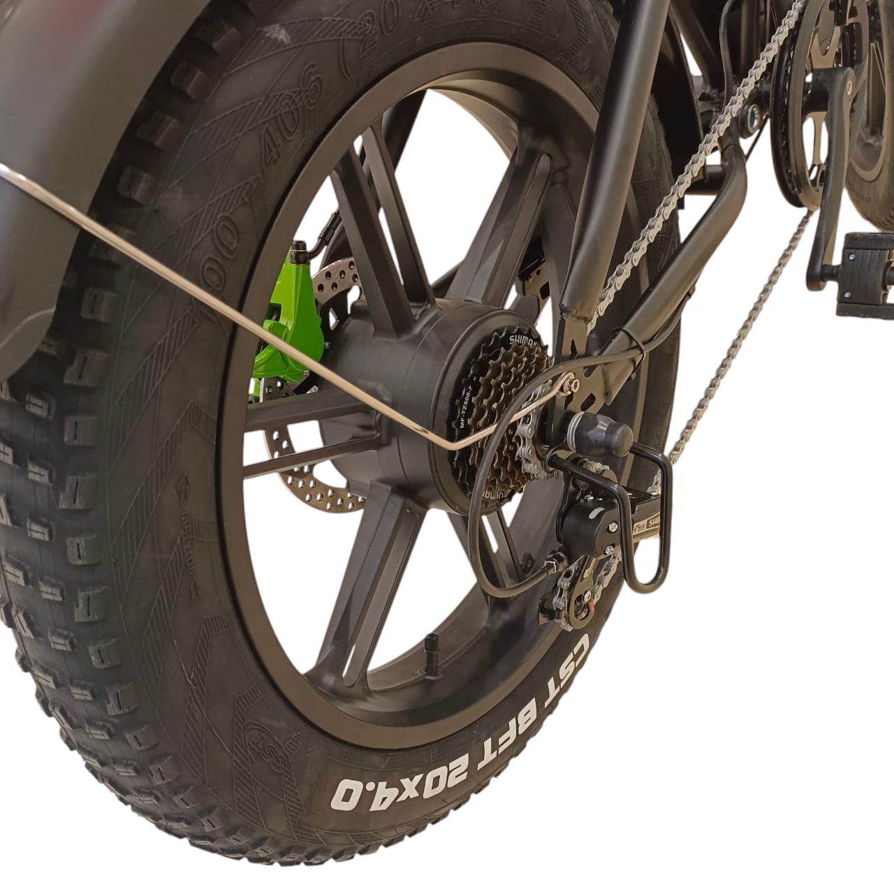 A13 Fat Tires E-Bike 7 Speed Shimano Gears