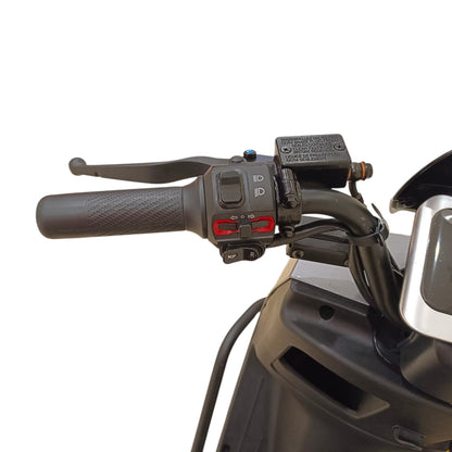 Left handle bar controls 
