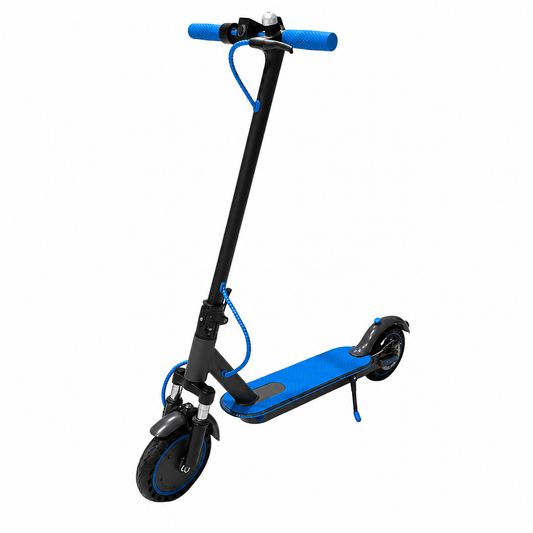 M365 Pro electric scooter with suspension blue foldable commuter scooter