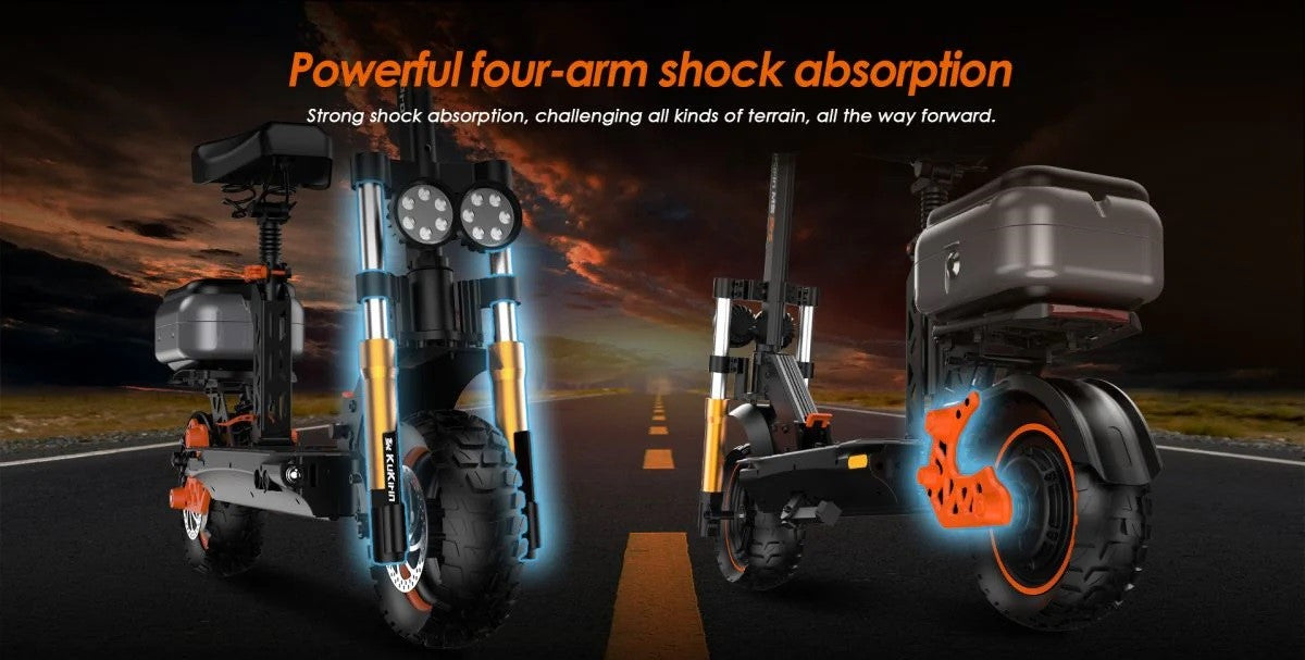 Kugoo M5 PRO Long Mileage E-Scooter with Luggage Box-GIGILHUB
