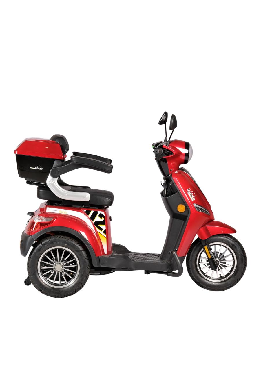GIGILHUB Tri-Wheels Mobility Scooter with Luggage Box