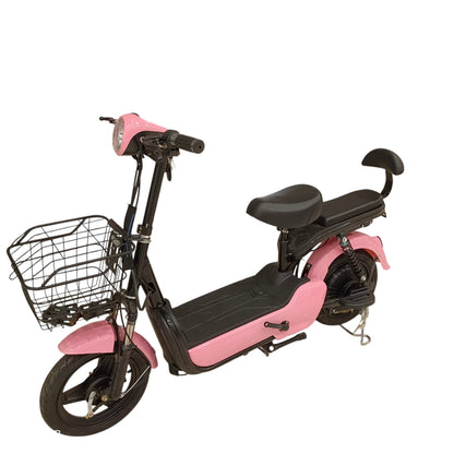 RockFlock W2 Two Seater Pedal Assisted E-Bike with Front Basket