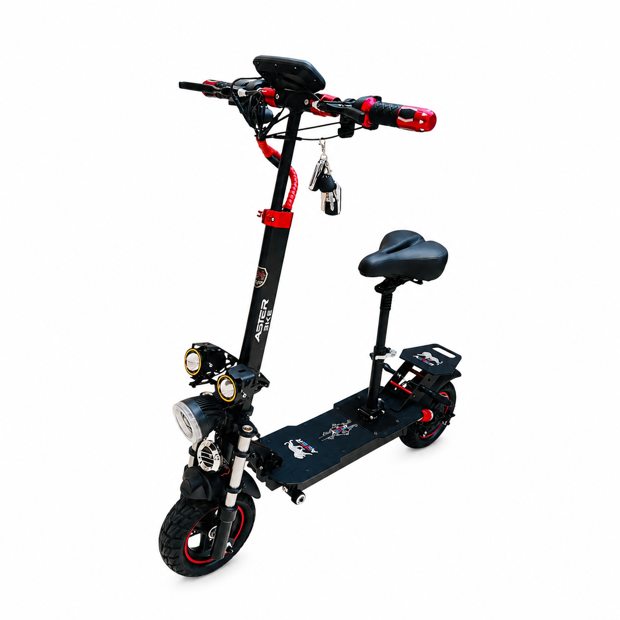 ASTER Q5 Pro-1 E-Scooter Front Angle View