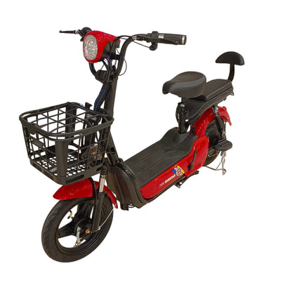 RockFlock W2 Two Seater Pedal Assisted E-Bike with Front Basket