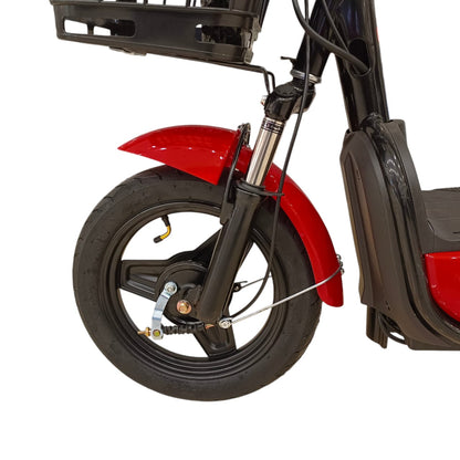 RockFlock W2 Two Seater Pedal Assisted E-Bike with Front Basket