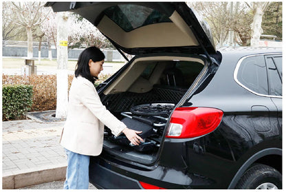 S01 Widened Seat Manual Wheel Chair, Car Storage view