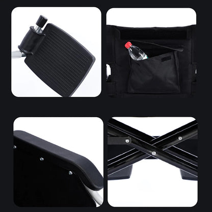 S01 Widened Seat Manual Wheel chair, collage
