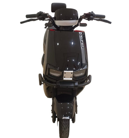 S4 Black ebike front view