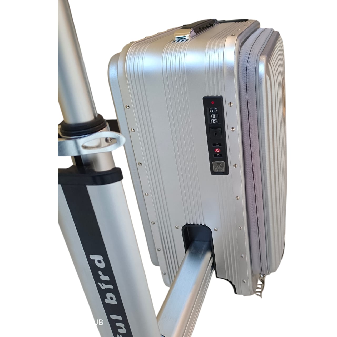 Electric Ride-On Suitcase 20L TSA lock and USB charging port