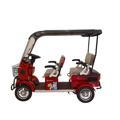 T13 Mini Electric Golf Cart - Red
