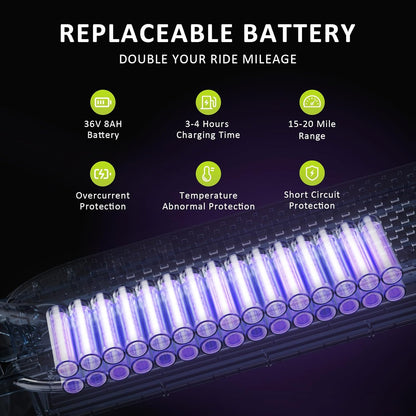 WindHorse T1 lithium battery with safety protection