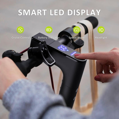 WindHorse T1 smart LED display with battery and speed indicators