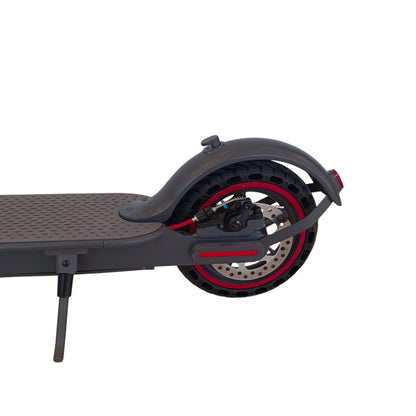 WindHorse T1 rear disc brake and puncture-proof solid tire