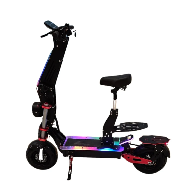 T5 Monster 8000W electric scooter left side view