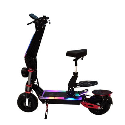 T5 Monster 8000W electric scooter left side view