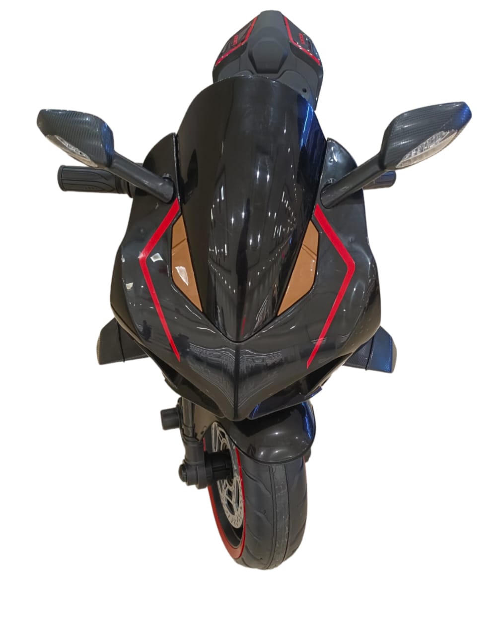 V5R Baby Electric Motor Bike, Front View