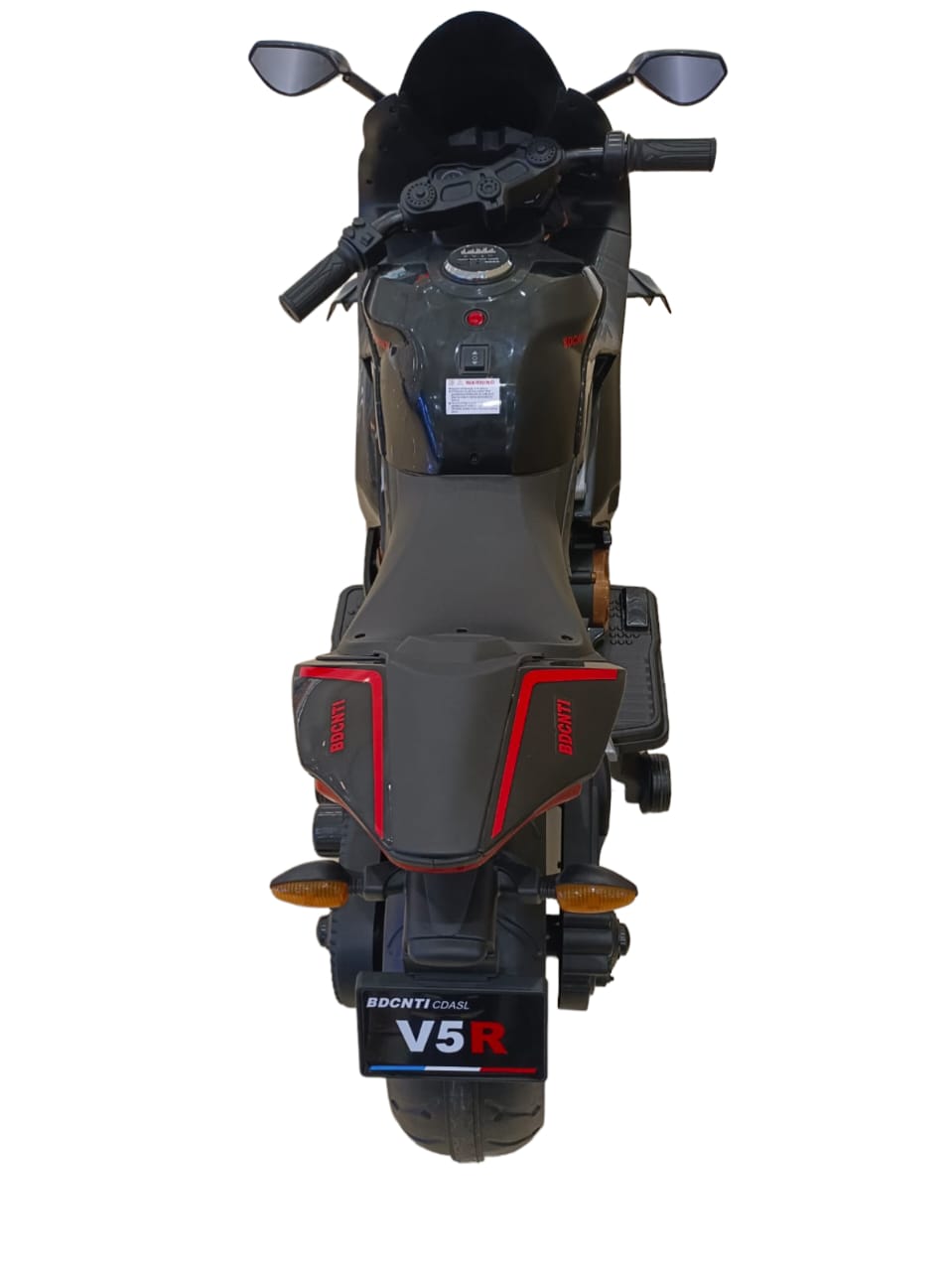 V5R Baby Electric Motor Bike, Back View