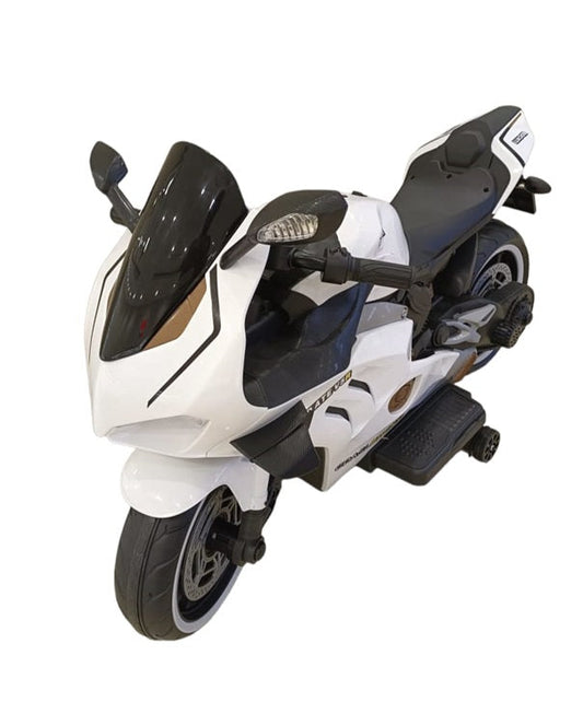 V5R Baby Electric Motor Bike (For Kids aged between 2-6 years)-White