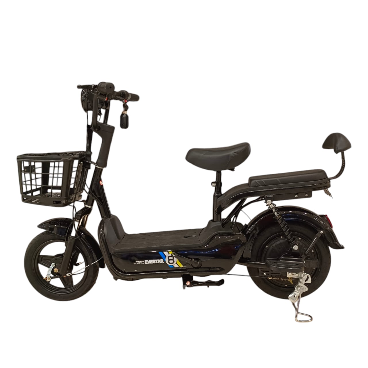 W2 Two Seater Pedal Assisted E-Bike Side profile view