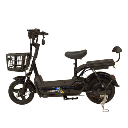 W2 Two Seater Pedal Assisted E-Bike Side profile view