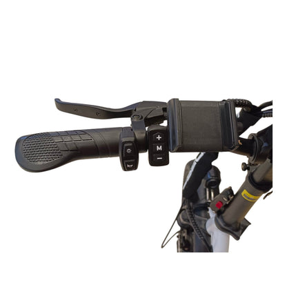WindHorse W4B e-bike pedal assist controls and handlebar grip