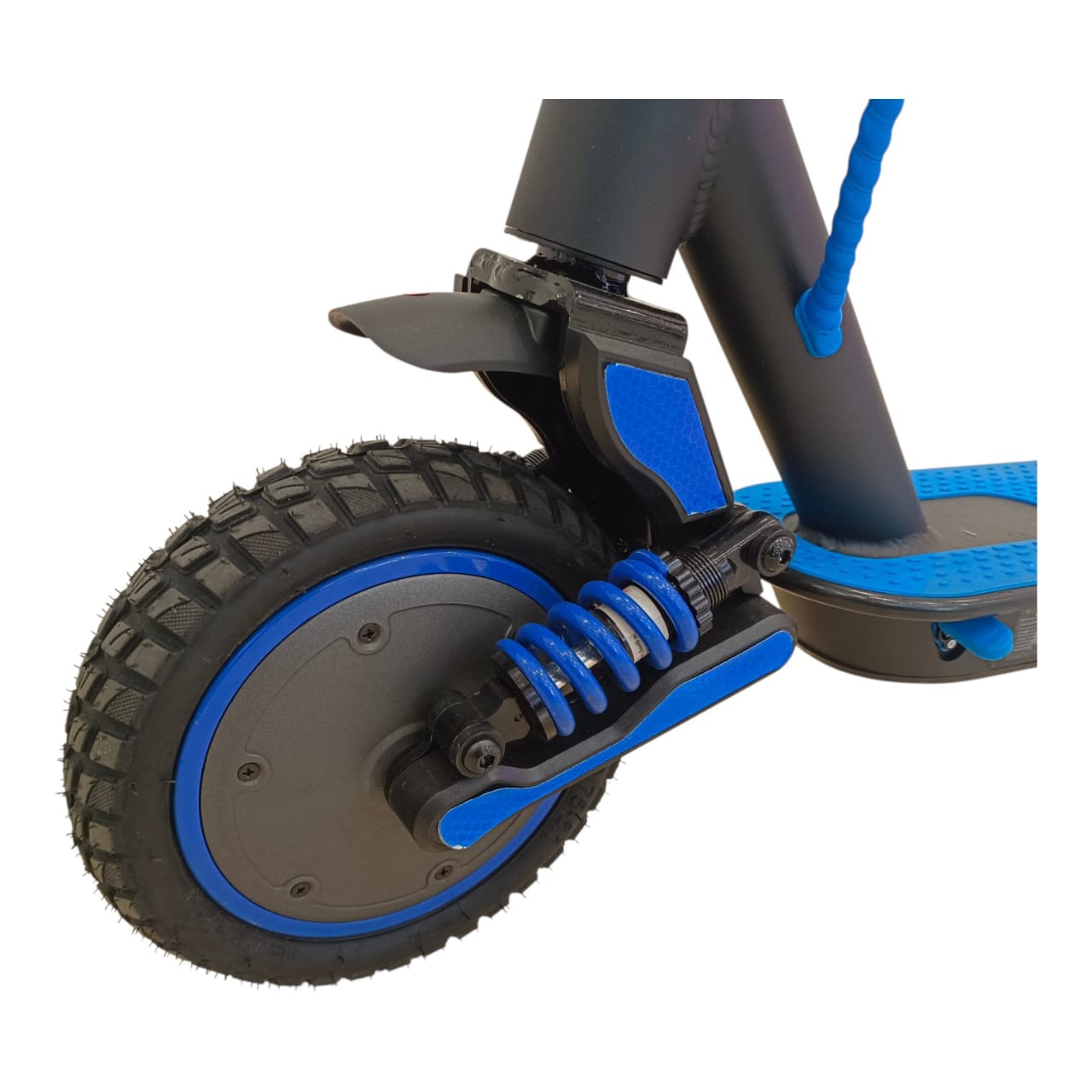 Winner Sky WM365 front wheel suspension detail