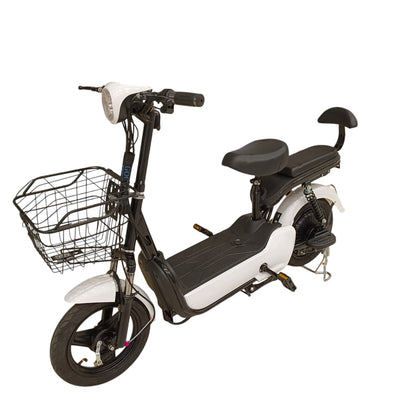 RockFlock W2 Two Seater Pedal Assisted E-Bike with Front Basket
