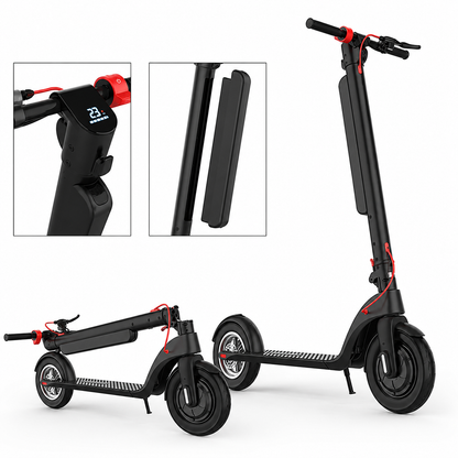X8 Foldable E-Scooter with Detachable battery Foldable and detachable battery view