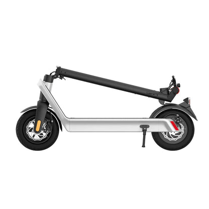 X9 Plus Foldable Electric Scooter in compact folded position
