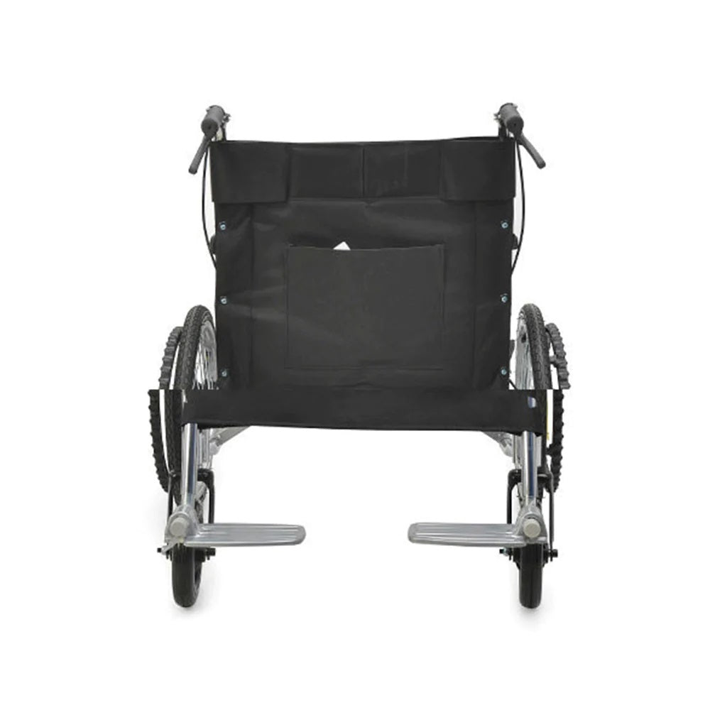 XT-T007 Manual Wheel Chair With toilet convenient, Back side view