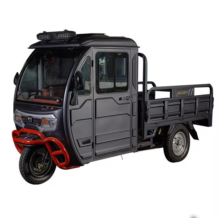Tri-Wheel Electric Cargo Bike with Driver Closed Cabin - 1.6 MTR