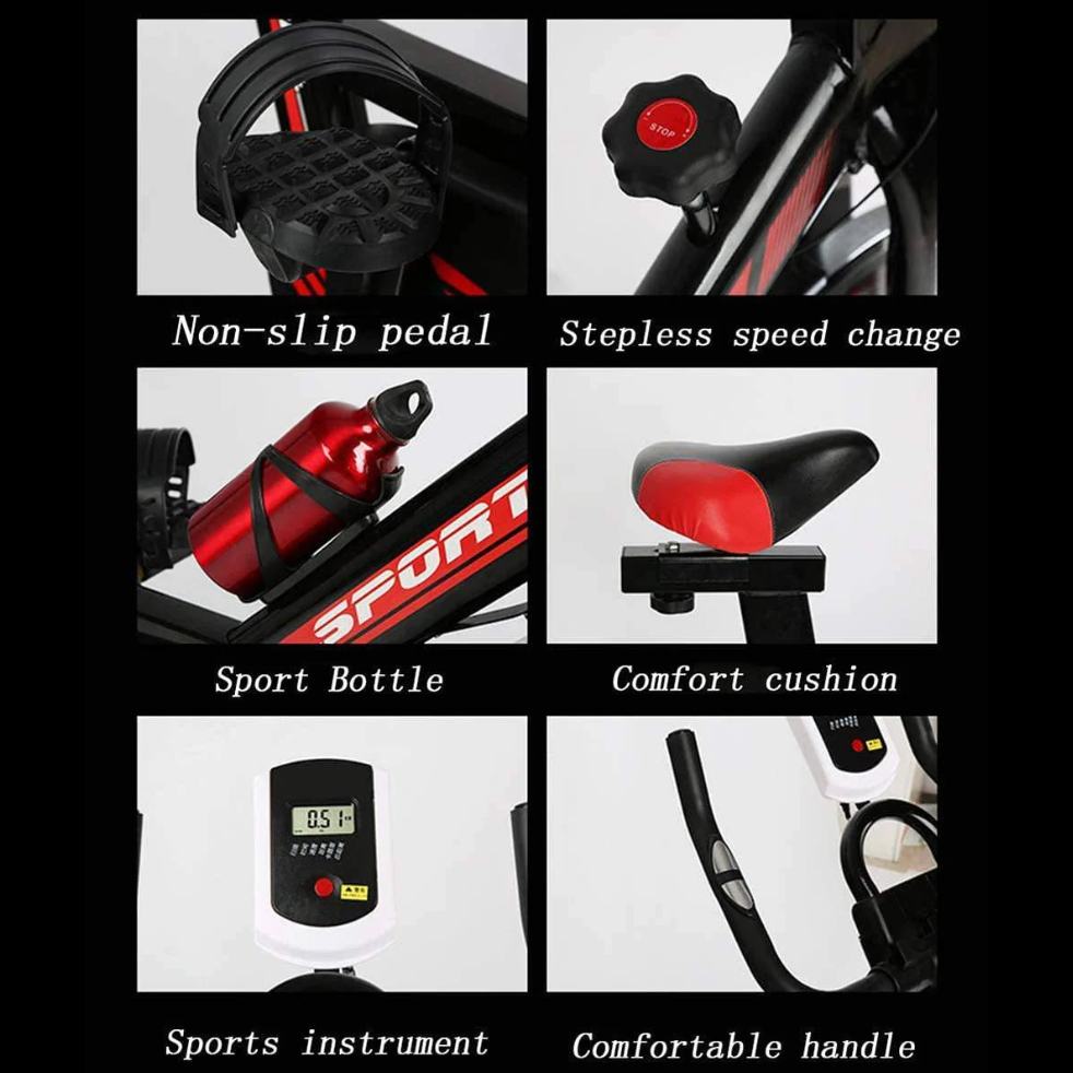 GIGILHUB C06 Adjustable Exercise Bike