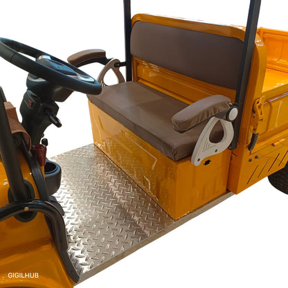 V7 Electric Cargo Vehicle front driver & assistant seat with armrests