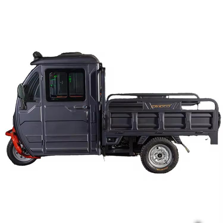 Tri-Wheel Electric Cargo Bike with Driver Closed Cabin - 1.6 MTR