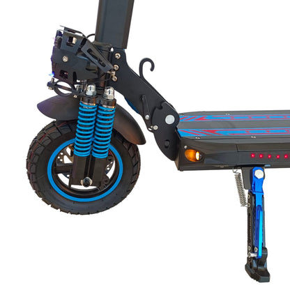 H5 Plus Electric Scooter Front wheel and Suspension