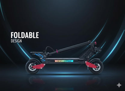 WindHorse H8 Foldable Electric Scooter Design
