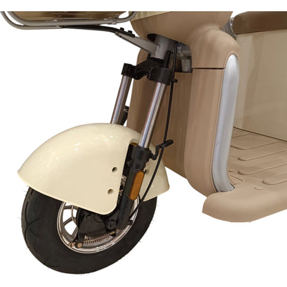 F7 Tri-Wheel Three Seater Panda Style Electric Cart-RockFlock