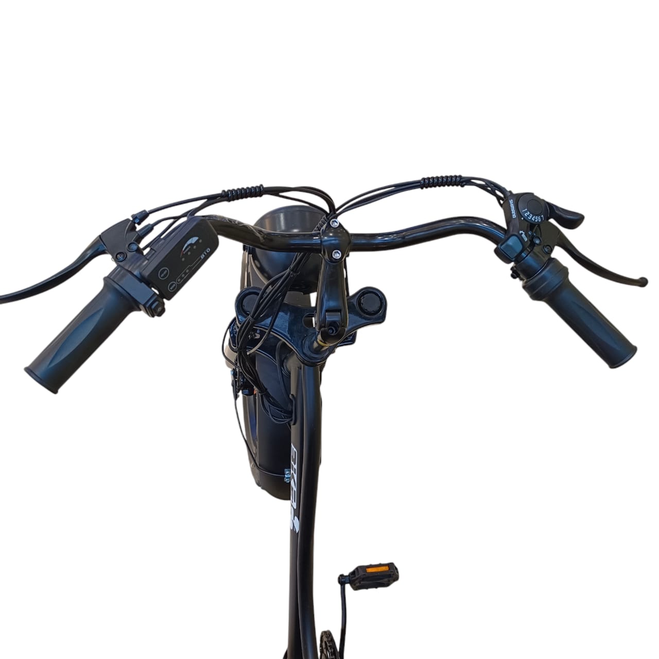 A3 pedal-assisted tricycle handlebar and control display