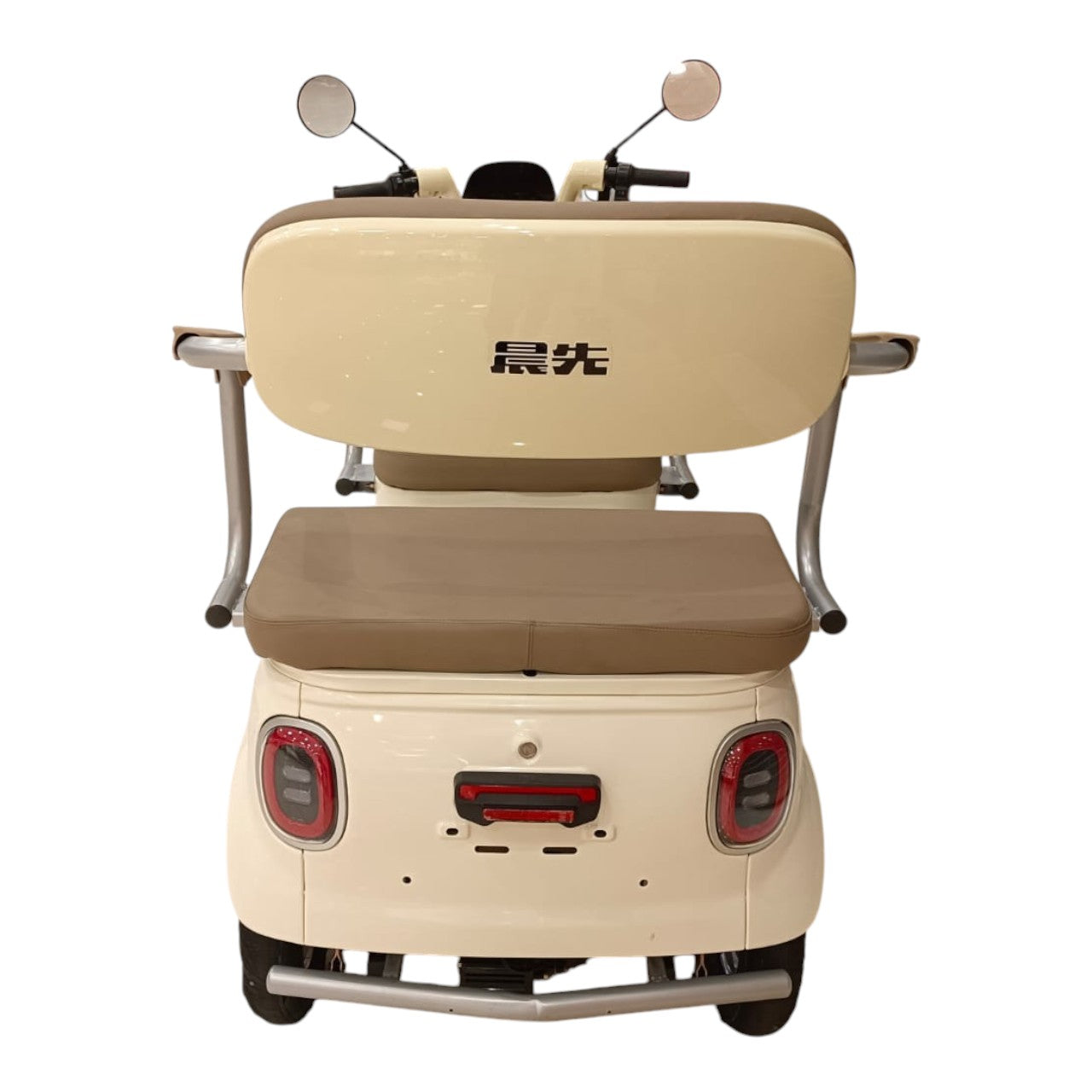 F7 Tri-Wheel Three Seater Panda Style Electric Golf Cart-GIGILHUB
